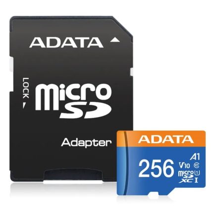 Micro SD ADATA 256GB + Adaptador Clase 10
