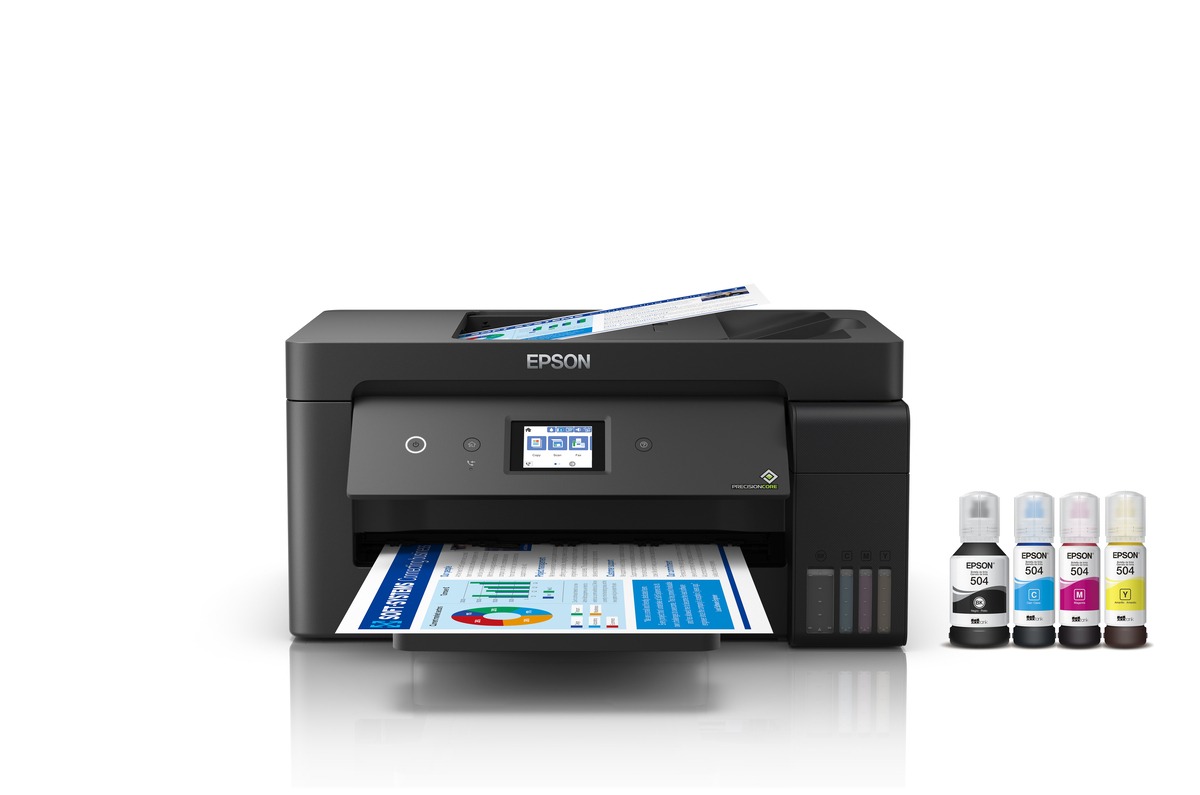 Impresora Multifuncional EPSON Tabloide Ecotank L14150 COLOR Negro Impresora Multifuncional EPSON Tabloide Ecotank L14150 COLOR Negro
