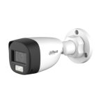 Camara Analoga tipo Bala de 2 Megapixeles/Iluminacion Smart Dual+FullColor/ Lente de 2.8mm/102 Grados de Apertura/ 20 Metros de IR y Luz Visible/ Micrófono Integrado/IP67/Soporta:CVI/CVBS/AHD/TVI