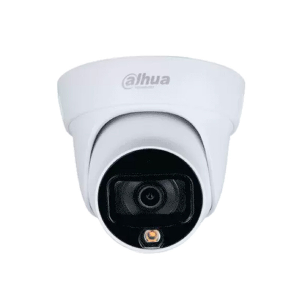 Cámara Dahua Domo FULL COLOR 2 MP, Lente fijo 2,8mm, 4en1 (CVI/TVI/AHD/CVBS), DWDR, Smart IR20m, Plástica, IP67 12VDC. Cámara Dahua Domo FULL COLOR 2 MP, Lente fijo 2,8mm, 4en1 (CVI/TVI/AHD/CVBS), DWDR, Smart IR20m, Plástica, IP67 12VDC.