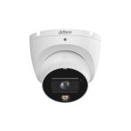 Cámaras IP Tipo Domo de 8 MP/Lente fijo de 2.8 mm/Sensor 1/2.7? CMOS/Iluminación IR y luz blanca hasta 30 m (Smart Dual)/Micrófono integrado/Carcasa metálica con Proteccion IP67/Analítica Detección humana, ROI, privacidad/Alimentación: 12 V-DC o PoE (802.3af)