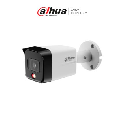 Cámara IP Bala de 8MP con resolución 4K, lente de 2.8 mm y ángulo de visión de 105°. Equipado con iluminador dual, micrófono integrado, IR de 30m, DWDR, H.265, PoE. protección IP67