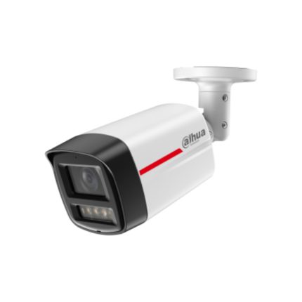 Cámara IP Bullet de 4MP / WizColor /WizSense/ equipada con IA/ SMD Plus/ Lente de 2.8 mm/ micrófono integrado/ Protección perimetral/ Ranura MicroSD, WDR real de 120 dB y PoE. Certificación IP67/