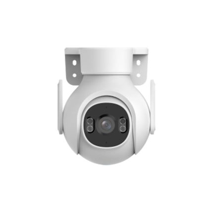 Cámara Dahua foco fijo,Wifi,5MP,PT,P66,IR hasta 10mts,AI Detección Humana y Vehiculos,Patrullas (Preset Patrol),Autoseguimiento Humano y de Vahiculos,Alarma por Sonido Anormal,Alarma de Sonido y de Luz,Smart Dual Light,Wifi 6,Audio bidireccional,Soporta Micro SD hasta 256GB,Gestion desde la App DMSS (Dahua)