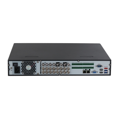 Grabador XVR de 16 Canales 5 Megapíxeles Lite 4 Bahías para Discos Duros/ WizSense/ IA/ H.265+/ 8 Canales IP Adicionales/ Hasta 24 Canales IP/ 2 Ch de Reconocimiento Facial/ SMD Plus/ Codificación IA/ IoT & POS/ E&S de Alarmas/