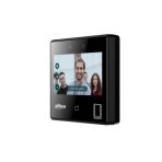 Control de Acceso/ Pantalla táctil de cristal de 4,3 pulgadas con resolución 480×272/ Cámara de doble lente gran angular de 2 MP con iluminación IR y DWDR./ Múltiples métodos de desbloqueo que incluyen huella digital, rostro, tarjeta IC y contraseña/ Rostros 3K /Tarjeta 5K P2P 2MP