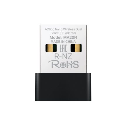 Adaptador Mercusys USB inalámbrico nano de doble banda AC650