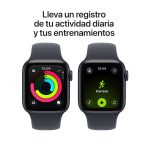 Apple Watch SE 3 GPS 40mm Midnight Aluminium Case with Midnight Sport Band - S/M