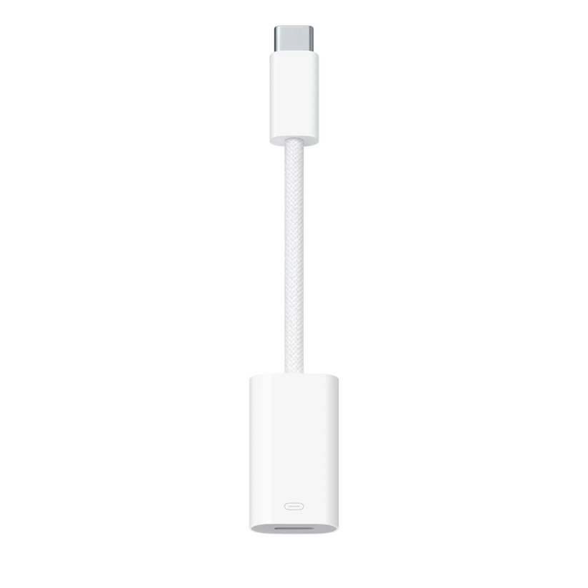 Adaptador de USB-C a conector Lightning Adaptador de USB-C a conector Lightning