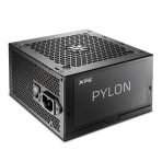 PYLON II, Negro, 80+, Bronce, No Modular, 750W, Soporta Tarjetas Gráficas NVIDIA RTX serie 50, ATX24x1, EPS 8x2, PCIE 6+2x2, 12v-2x6x1(450W), MOLEXx2, SATAx6, Capacitores TW de 105°C, 5 Años de Garantía