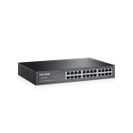 Switch TP-LINK NO administrable 24 puertos Fast Ethernet de Escritorio COLOR Negro