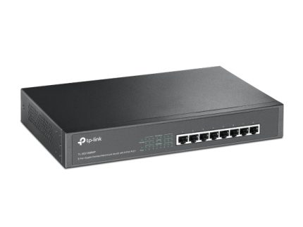 Switch TP-LINK PoE de 8 Puertos Gigabit COLOR Negro