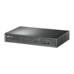 Switch Gigabit de 8 puertos con PoE de 4 puertos COLOR Negro