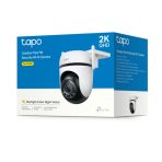 Cámara TAPO TPLINK de Vigilancia Wi-Fi para Exteriores con Visión Nocturna a Color y Detección IA Avanzada