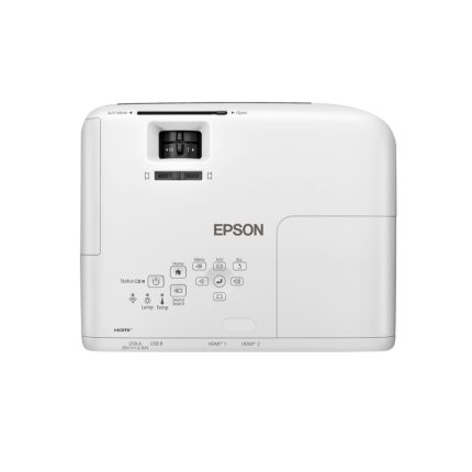 Videoproyector Epson PowerLite W55+/Tecnología: 3LCD /(4.000 lumens en Blanco y Color - Resolución WXGA) Wifi integrado