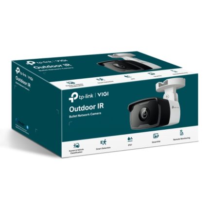 Cámara IP VIGI tipo Domo de 2MP.Lente Fijo 4 mm.Detección Inteligente (Clasifica Humanos y Vehículos), Detección de Movimiento, Detección de Intrusión de Área, Detección de Cruce de Línea, Detección de Manipulación de Cámara, Detección de Objeto abandonado, Detección de Remoción de Objetos.
