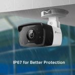 Cámara IP VIGI tipo Domo de 2MP.Lente Fijo 4 mm.Detección Inteligente (Clasifica Humanos y Vehículos), Detección de Movimiento, Detección de Intrusión de Área, Detección de Cruce de Línea, Detección de Manipulación de Cámara, Detección de Objeto abandonado, Detección de Remoción de Objetos.