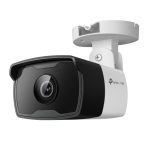 Cámara IP VIGI tipo Bala 4MP. Lente Fijo 4 mm. INCLUYE Detección Inteligente (Clasifica Humanos y Vehículos), Detección de Movimiento, Detección de Intrusión de Área, Detección de Cruce de Línea, Detección de Manipulación de Cámara, Detección de Objeto abandonado, Detección de Remoción de Objetos.