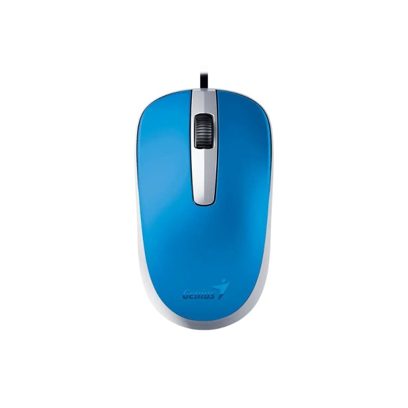 Mouse GENIUS Alámbrico Usb Dx 120 COLOR Azul