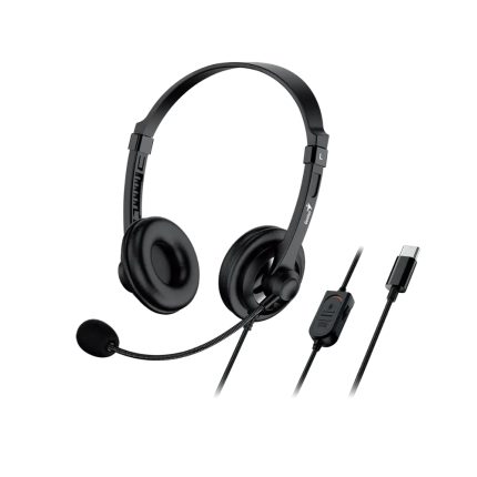 DIADEMA HS-230U NEGRA USB-C