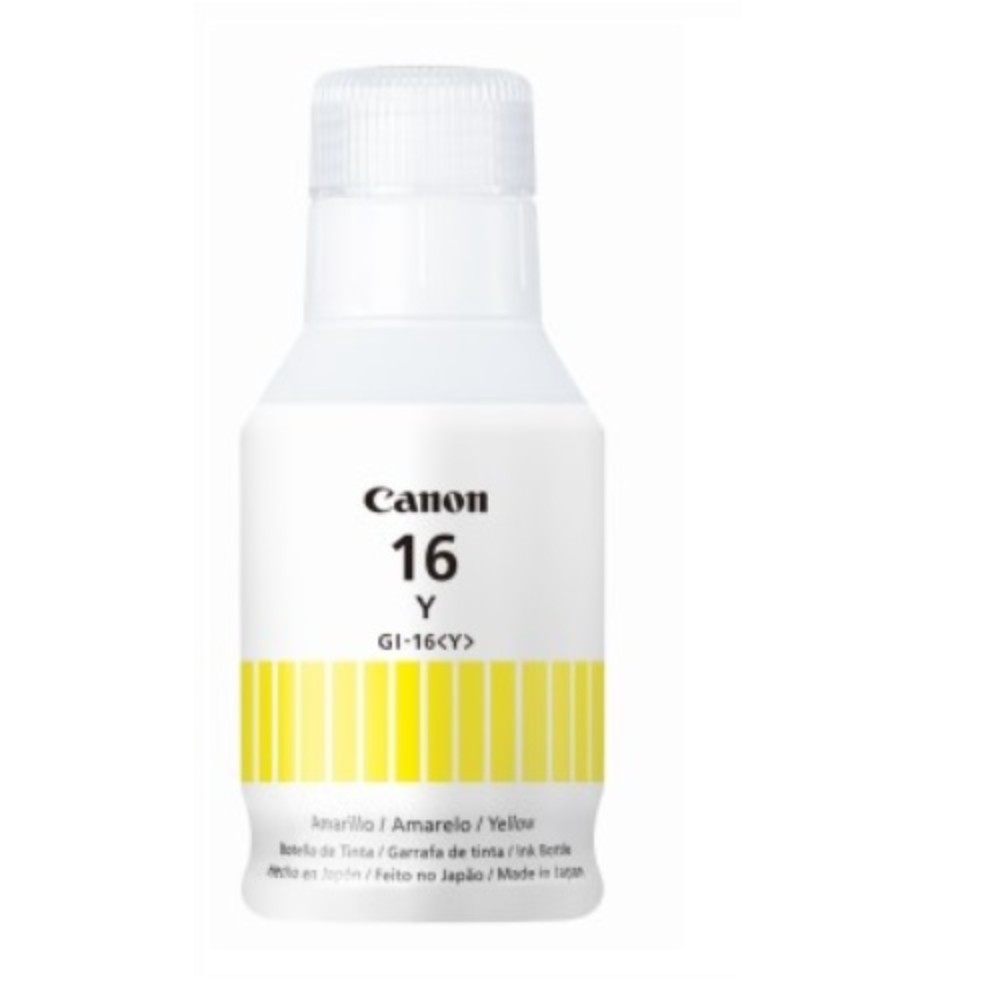 BOTELLA DE TINTA CANON GI-16 YELLOW (21000 PAG) BOTELLA DE TINTA CANON GI-16 YELLOW (21000 PAG)