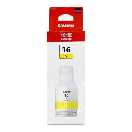 BOTELLA DE TINTA CANON GI-16 YELLOW (21000 PAG)