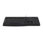 Teclado LOGITECH K120 QWERTY COLOR Negro