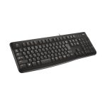 Teclado LOGITECH K120 QWERTY COLOR Negro