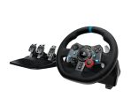 Timón con pedales LOGITECH G29 Entrada USB, Con Compatibilidad, Negro