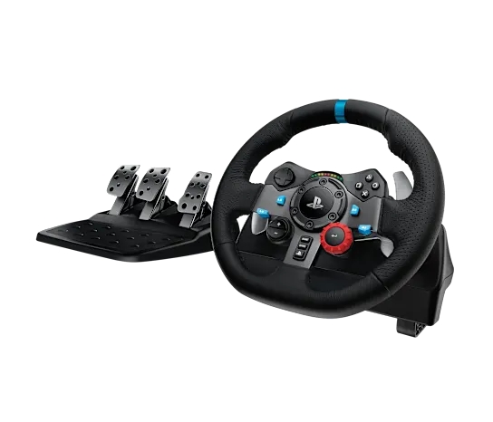 Timón con pedales LOGITECH G29 Entrada USB, Con Compatibilidad, Negro Timón con pedales LOGITECH G29 Entrada USB, Con Compatibilidad, Negro