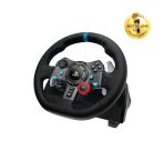 Timón con pedales LOGITECH G29 Entrada USB, Con Compatibilidad, Negro