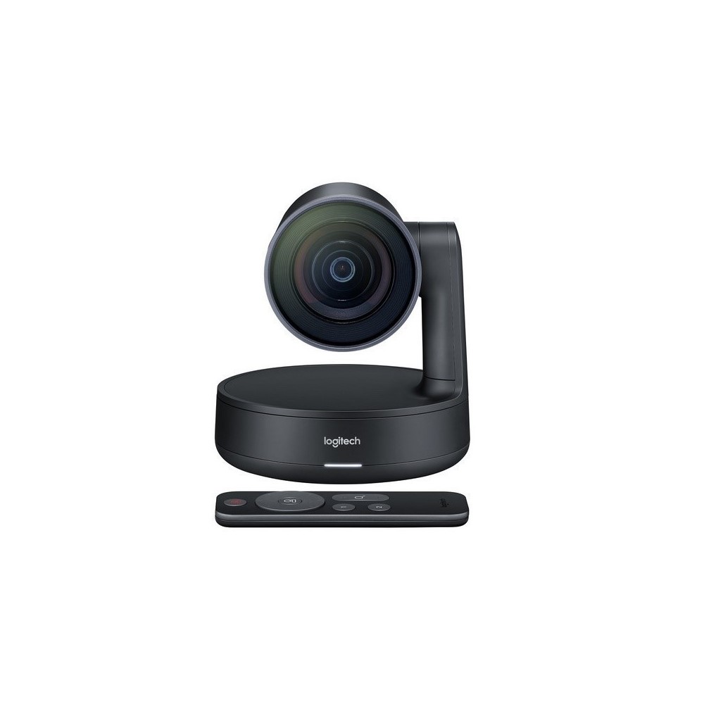 CAMARA PTZ RALLY Logitech Corporativo Ultra-HD Hasta 4K Zoom 15X HD USB 3.0 Compatible Win-Mac Tecnología RightSense Enfoque Automático Garantía 2Años-NEGRO CAMARA PTZ RALLY Logitech Corporativo Ultra-HD Hasta 4K Zoom 15X HD USB 3.0 Compatible Win-Mac Tecnología RightSense Enfoque Automático Garantía 2Años-NEGRO