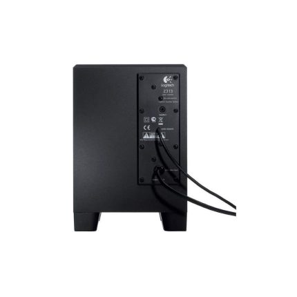 PARLANTE Z313 2.1 Logitech Potencia 25W Subwoofer 15W Plug 3.5mm Compatible PC-Cell-Tablet Sonido Estéreo Nítido Garantía 2Años-NEGRO