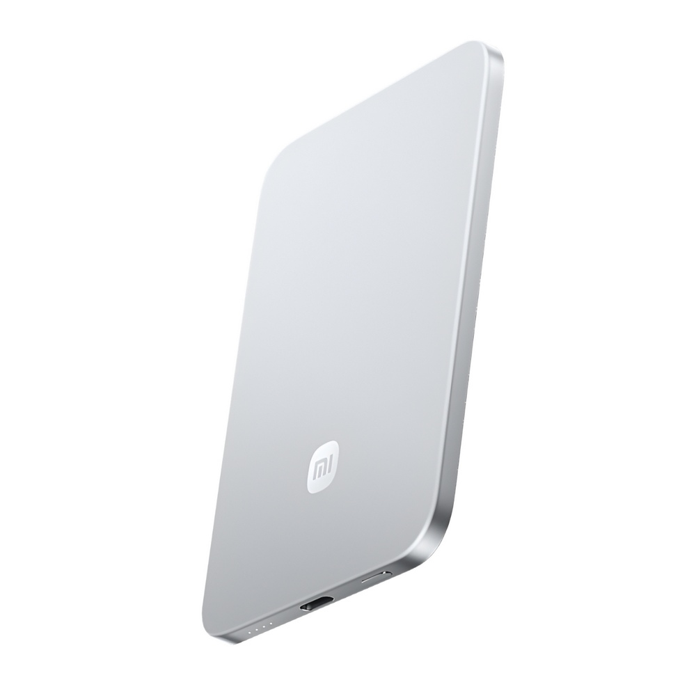 Xiaomi UltraThin Magnetic Power Bank 5000 15W Glacier Silver Xiaomi UltraThin Magnetic Power Bank 5000 15W Glacier Silver