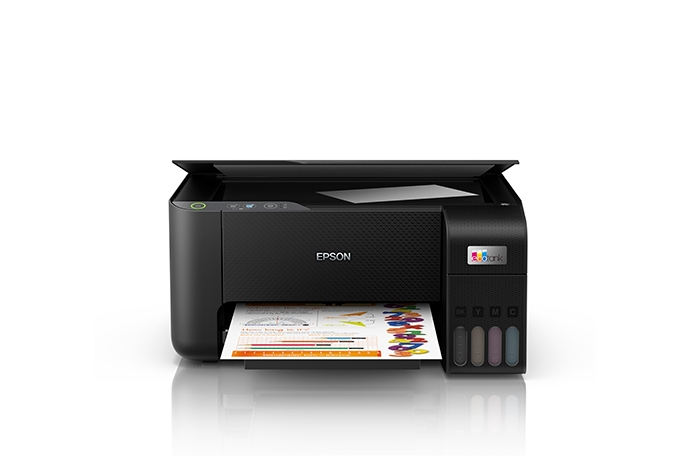 Impresora EPSON Multifuncional Color Ecotank L3210 COLOR Negro Impresora EPSON Multifuncional Color Ecotank L3210 COLOR Negro