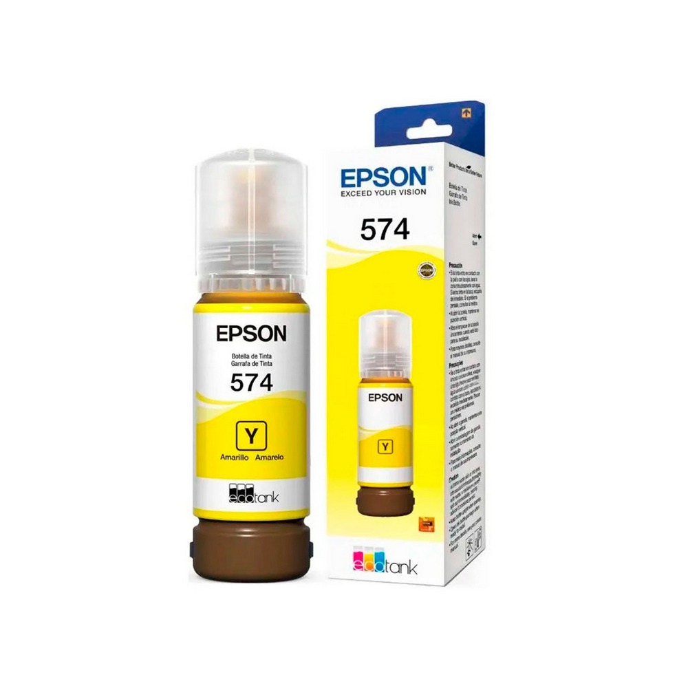 Botella de Tinta EPSON T574420 AL Ecotank L8050 COLOR Amarillo Botella de Tinta EPSON T574420 AL Ecotank L8050 COLOR Amarillo