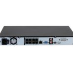 NVR 8CH H.265 DECODIFICACION 2CH@4K U 8CH@2MP AB ENTRADA 128MBPS 2 SATA 1 HDMI 8 POE MAX. 130W