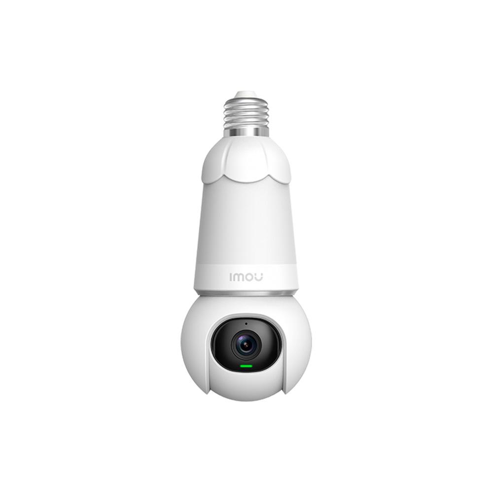 Bulb Cam IMOU Full Color 5MP DOMO WIFI 3K IR 25M Wi-Fi Lente 2.8mm 98° (H), 54° (V), 0~340° Pan, 90°Tilt, Smart IR: 25m DWDR, Compresion: H.265/H.264, Slot MicroSD hasta 256GB, Sirena de Alerta, AI (Deteccion de humano / Vehiculo), Audio 2 vias Bulb Cam IMOU Full Color 5MP DOMO WIFI 3K IR 25M Wi-Fi Lente 2.8mm 98° (H), 54° (V), 0~340° Pan, 90°Tilt, Smart IR: 25m DWDR, Compresion: H.265/H.264, Slot MicroSD hasta 256GB, Sirena de Alerta, AI (Deteccion de humano / Vehiculo), Audio 2 vias