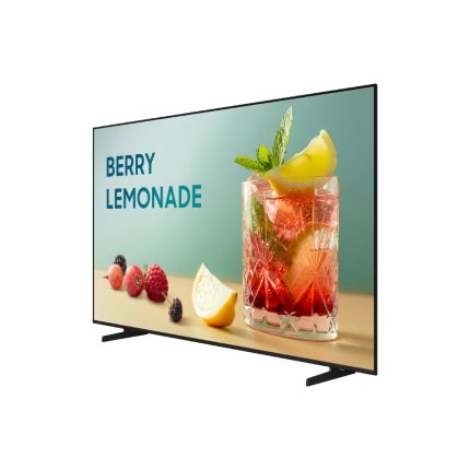 Business TV tamaño: 85,Resolución 4K (3,840 x 2,160),Características: Crystal Processor 4K, Soporta HDR10+, Tipo de soporte BASIC FEET o VESA, Sistema operativo Tizen™ Smart TV, WiFi 5, OTS Lite, Motion Xcelerator, 4K Upscaling, compatible con Samsung Business TV App, SmartThings Pro y Samsung VXT,Entradas: HDMI (3), USB-A (1), WiFi 5, Bluetooth