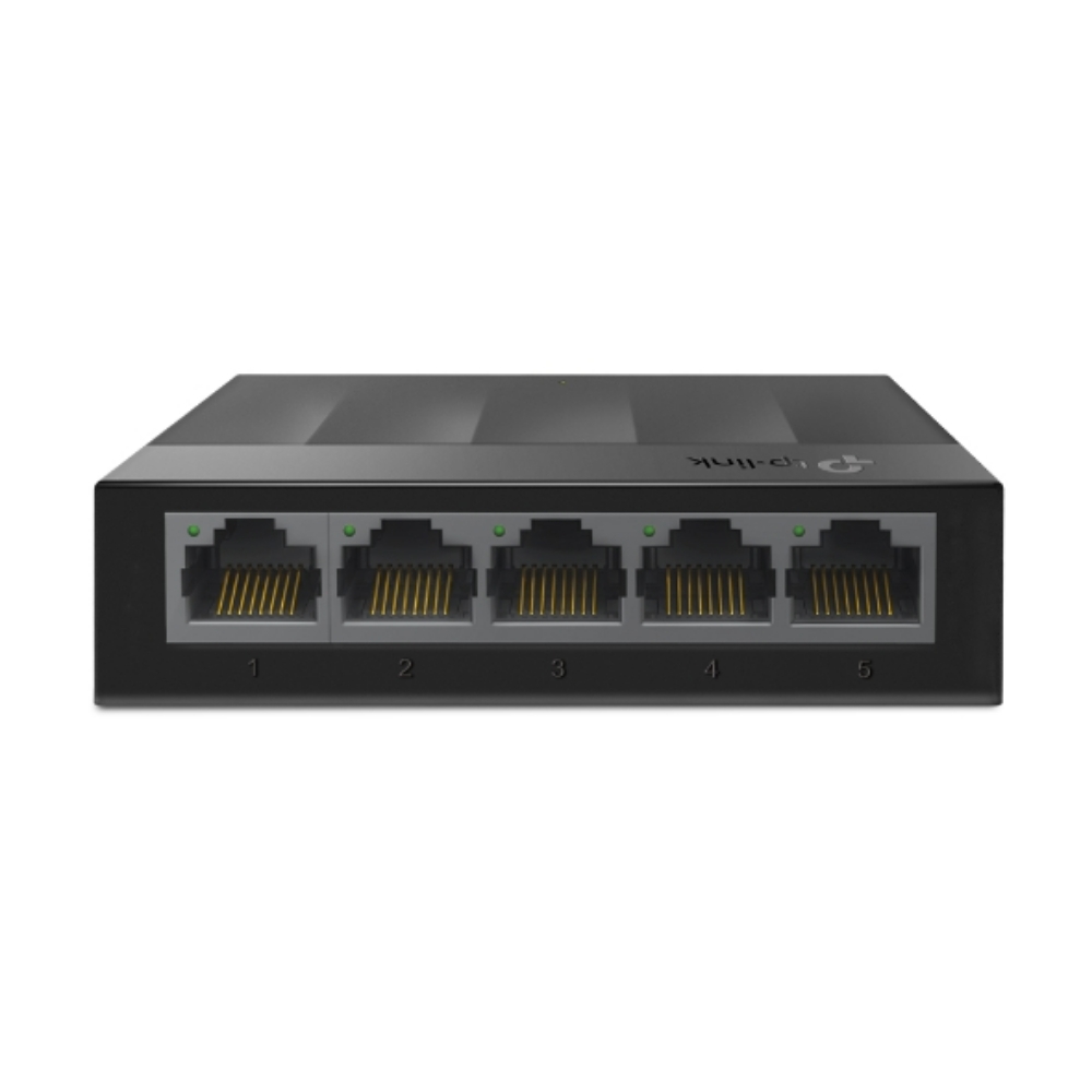 Switch TPLINK Gigabit de escritorio de 5 puertos, 10/100 /1000 Switch TPLINK Gigabit de escritorio de 5 puertos, 10/100 /1000