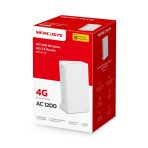 Router Mercusys inalámbrico AC1200 de doble banda 4G LTE