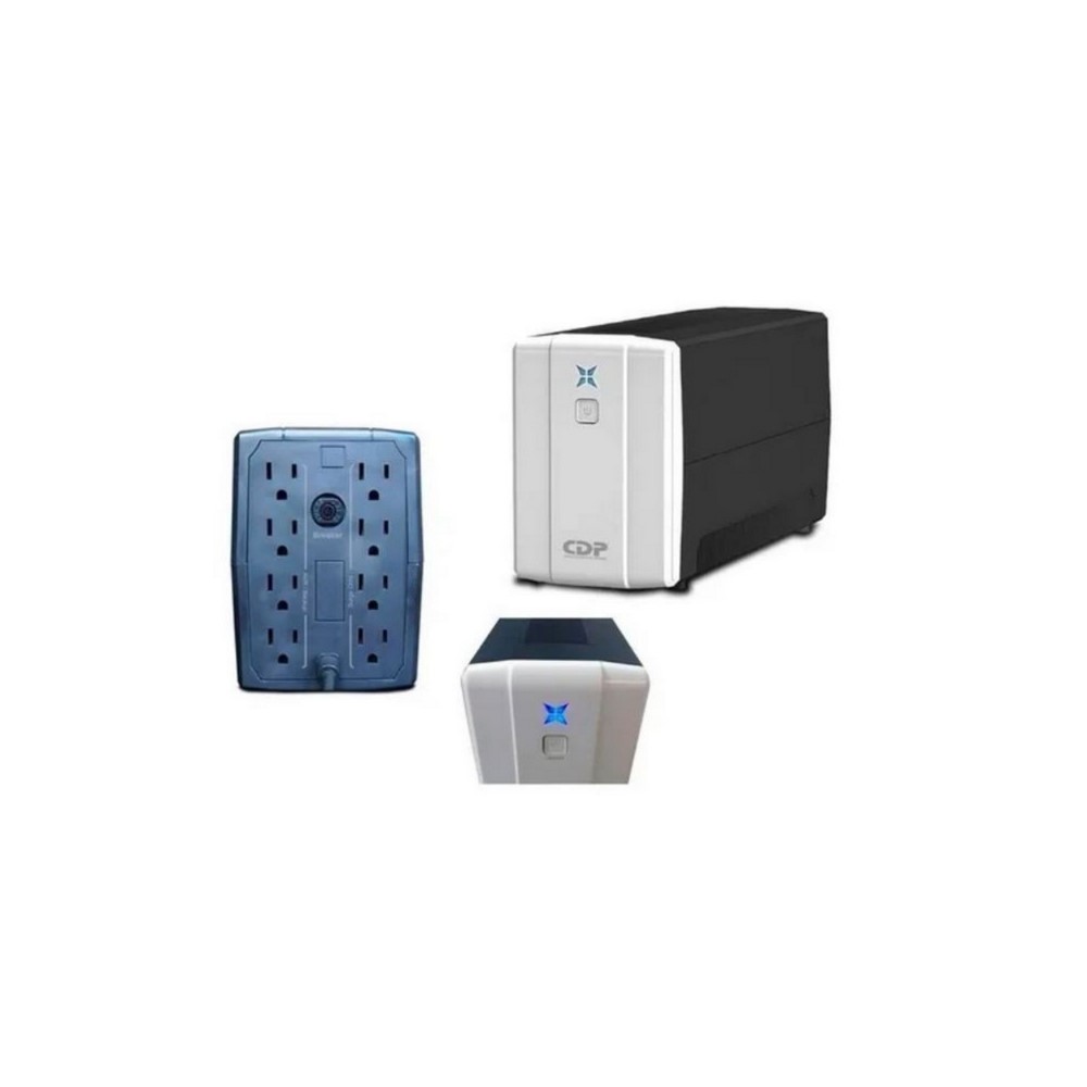 Ups CDP Interactiva 750VA/300W 8 Tomas COLOR Negro Ups CDP Interactiva 750VA/300W 8 Tomas COLOR Negro