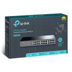 Switch TPLINK Gigabit 24 Puertos 10/100/1000 Montaje En Escritorio / Rack