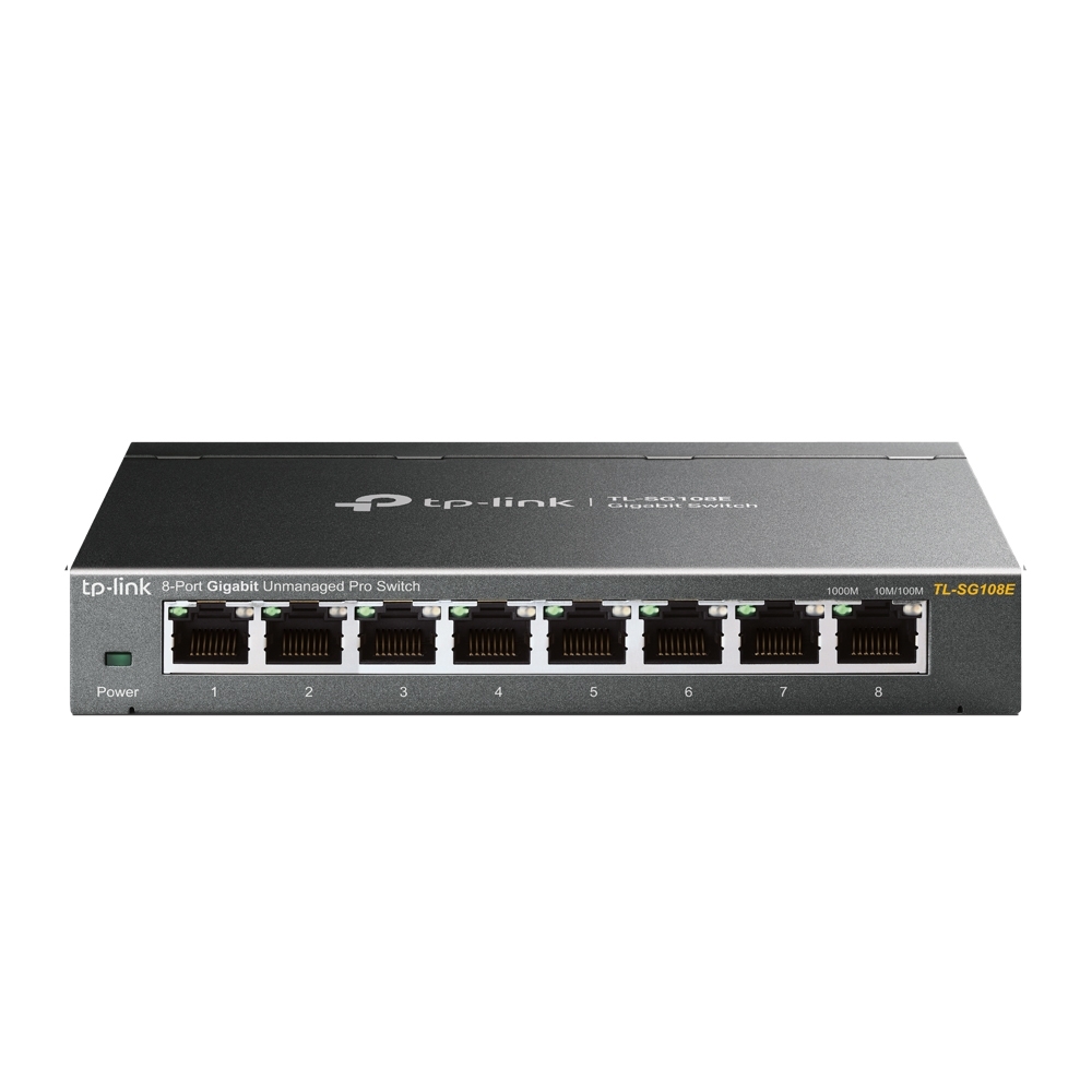 SwitchTP-LINK denteligente Sencillo 8 puertos Gigabit SwitchTP-LINK denteligente Sencillo 8 puertos Gigabit