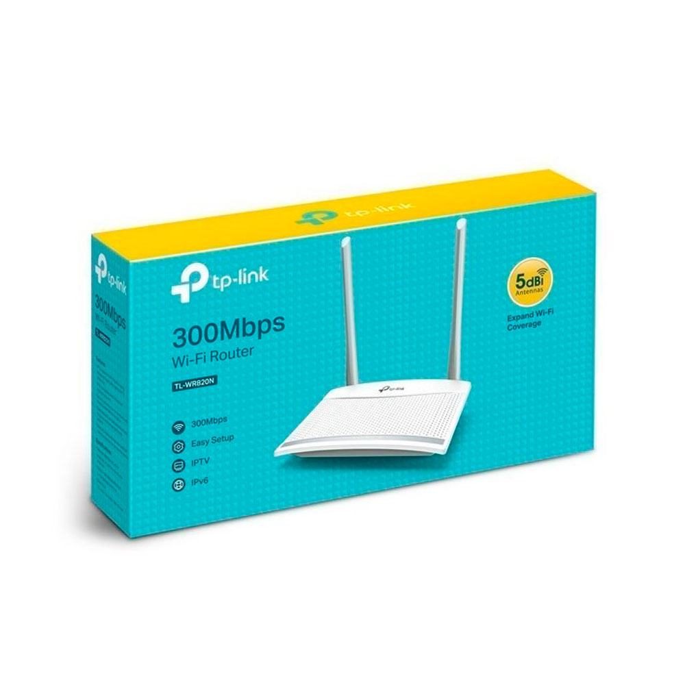 Router TPLINK Inalambrico N 300, 2 antenas externas Router TPLINK Inalambrico N 300, 2 antenas externas
