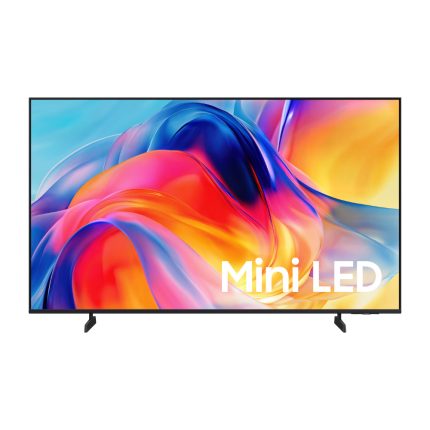 Televisor Samsung FLAT MINI LED Smart TV 55 pulgadas, UHD 4K  /3,840 x 2,160 / DVB-T2 / Mini led Processor 4K / Tizen / Bixby / Bluetooth (5.3) / Wifi 5) / Q-Symphony / Dual Led / AirPlay / Control de voz /modo ambiente/ Modo futbol /  Google cast /HDMI x 3 / USB x 1 /LAN/ Karaoke /abre y edita archivos de Office/ 7 años de actualizacion / Garantí