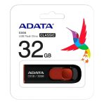 Memoria USB ADATA 2.0 C008 Retráctil 32GB COLOR Negra