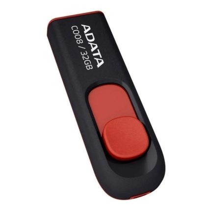 Memoria USB ADATA 2.0 C008 Retráctil 32GB COLOR Negra