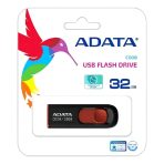 Memoria USB ADATA 2.0 C008 Retráctil 32GB COLOR Negra