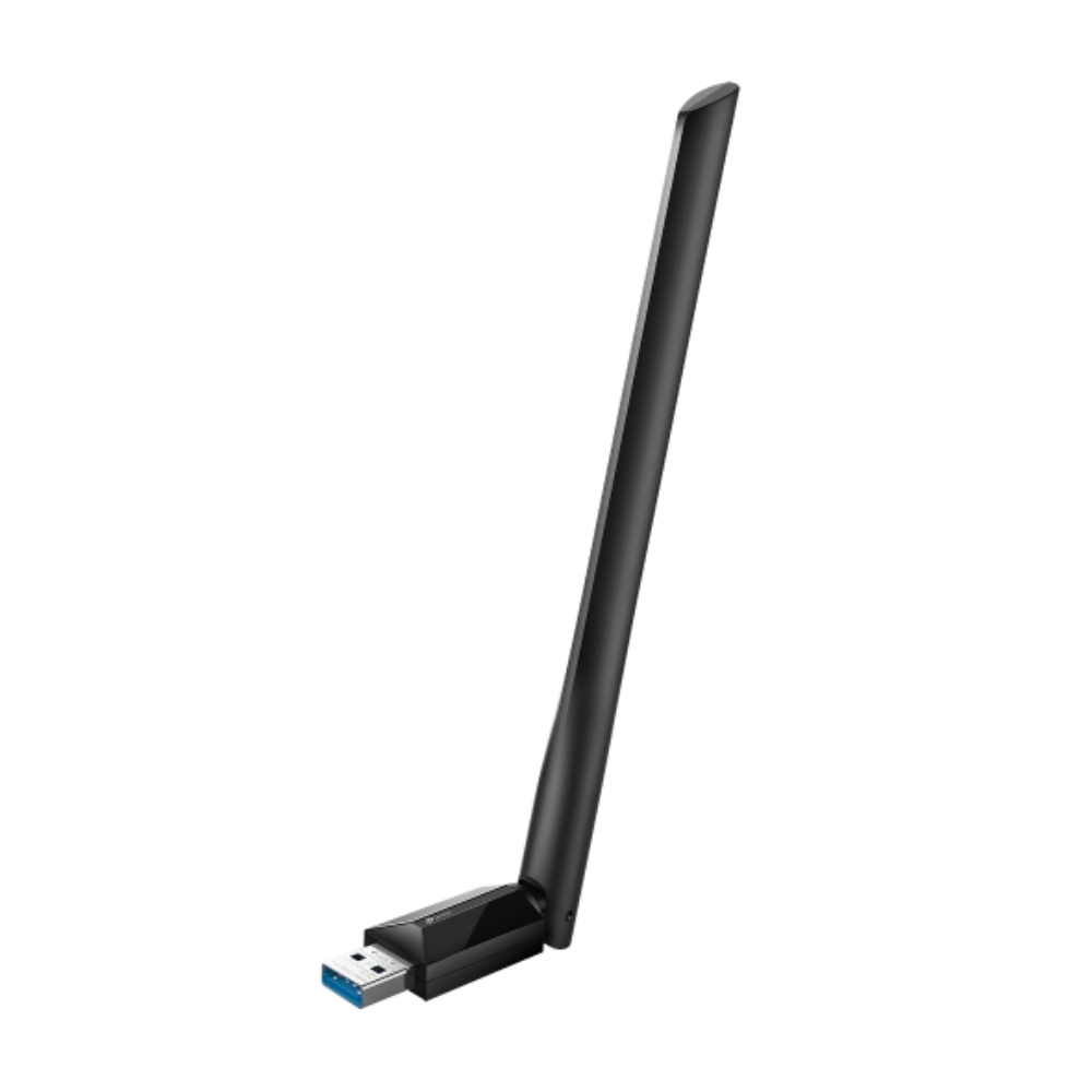 Adaptador TPLINK USB Wi-Fi 6 de doble banda de alta ganancia AX1800 Adaptador TPLINK USB Wi-Fi 6 de doble banda de alta ganancia AX1800